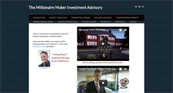 Desktop Screenshot of millionairemakeradvisory.com